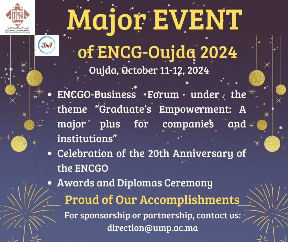 Major Event of ENCG OUJDA