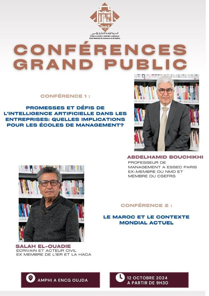 Conférences Grand Public